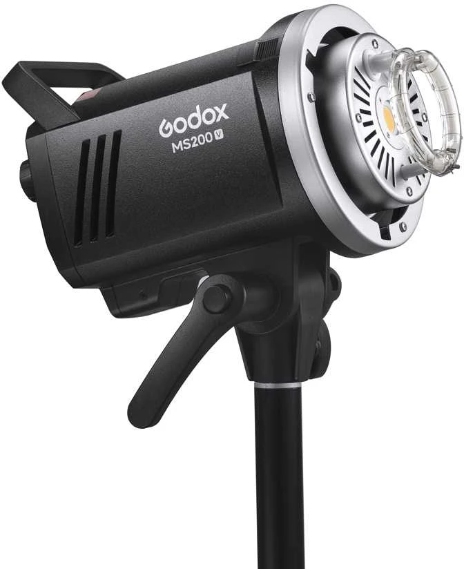 Apšvietimo įranga - Godox MS200V 200Ws blykstės galva 2.4G belaidė