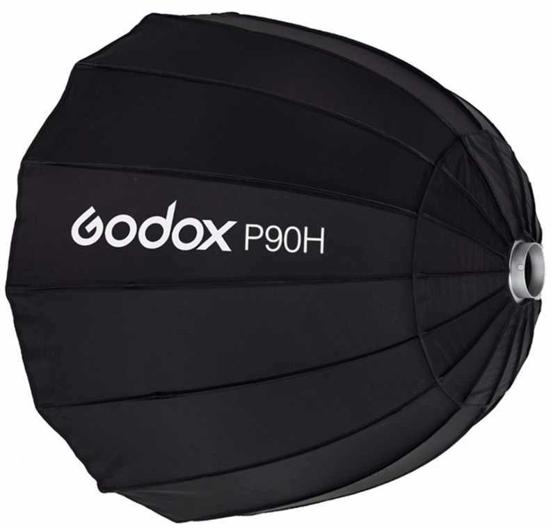 Apšvietimo įranga - Godox P90H 90cm parabolinis minkštas dėžutė Bowens tvirtinimas