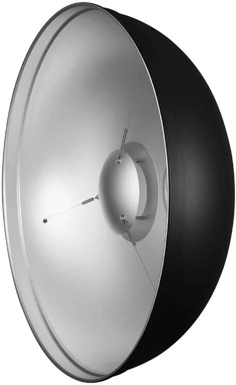 Apšvietimo Įranga - Godox Pro Beauty Dish 55CM Sidabrinis Reflective Modifier