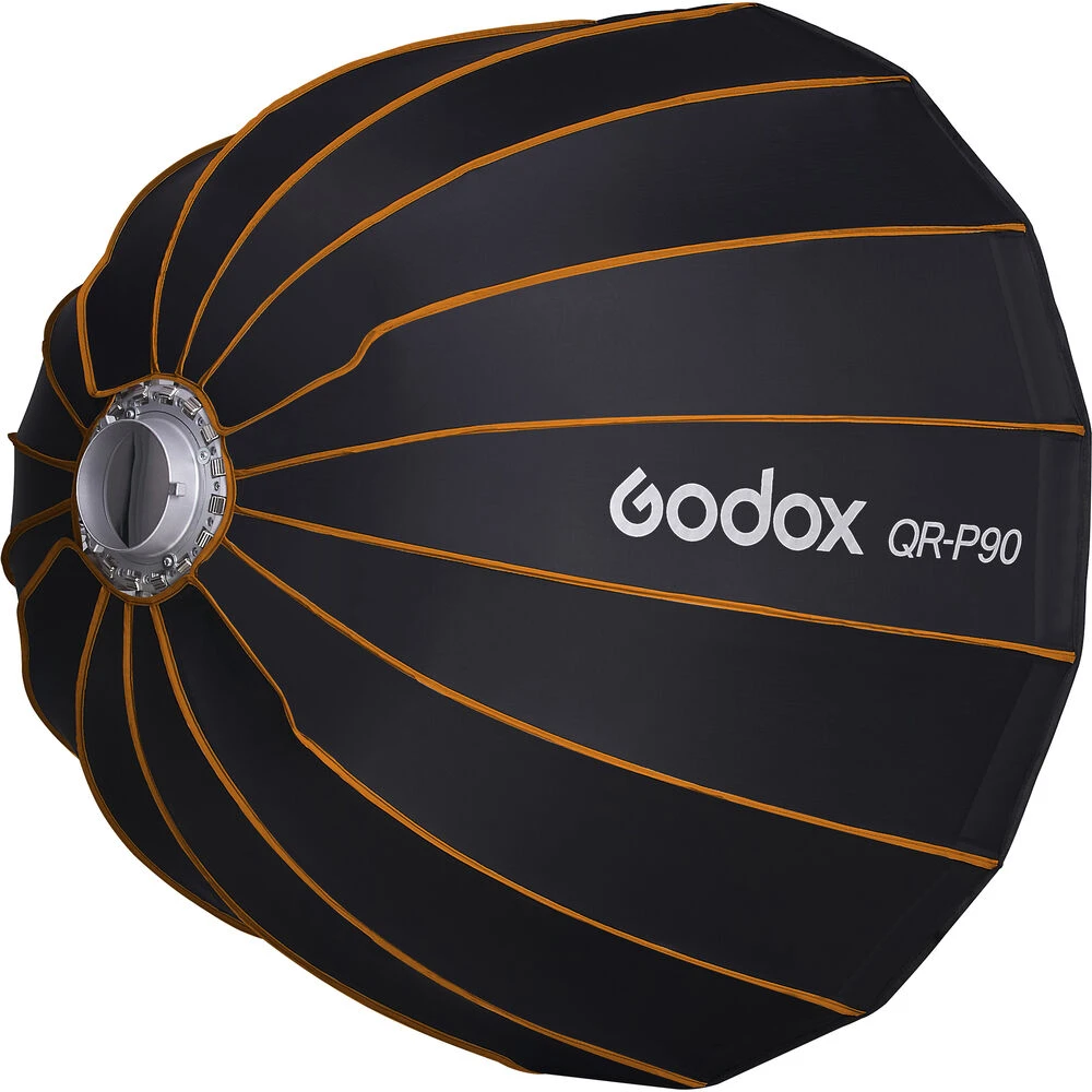 „Godox“ greito atpalaidavimo parabolinis „Softbox QR P90 Bowens“.