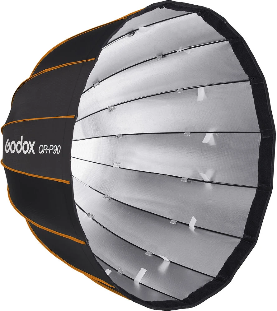 „Godox“ greito atpalaidavimo parabolinis „Softbox QR P90 Bowens“.