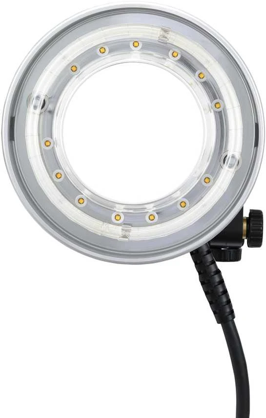 Apšvietimo įranga - Godox R2400 Ring Flash Head 2400Ws 40W Modeling Light, Juodas