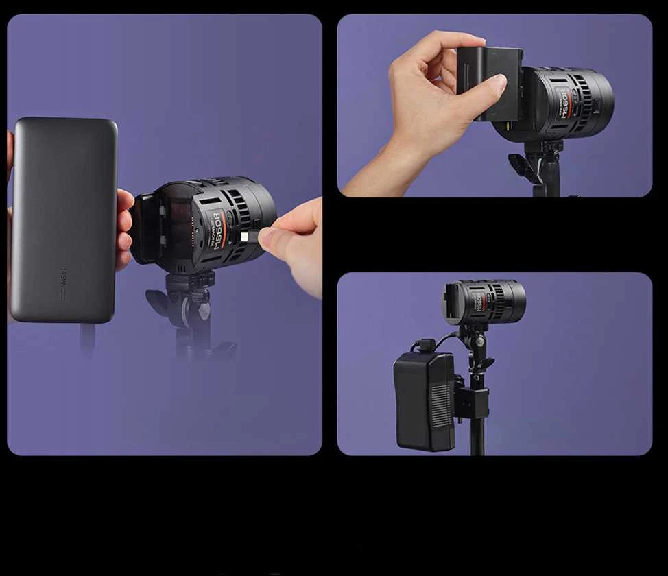 Apšvietimo įranga - Godox RS60R Litemons 60W RGB LED šviesa