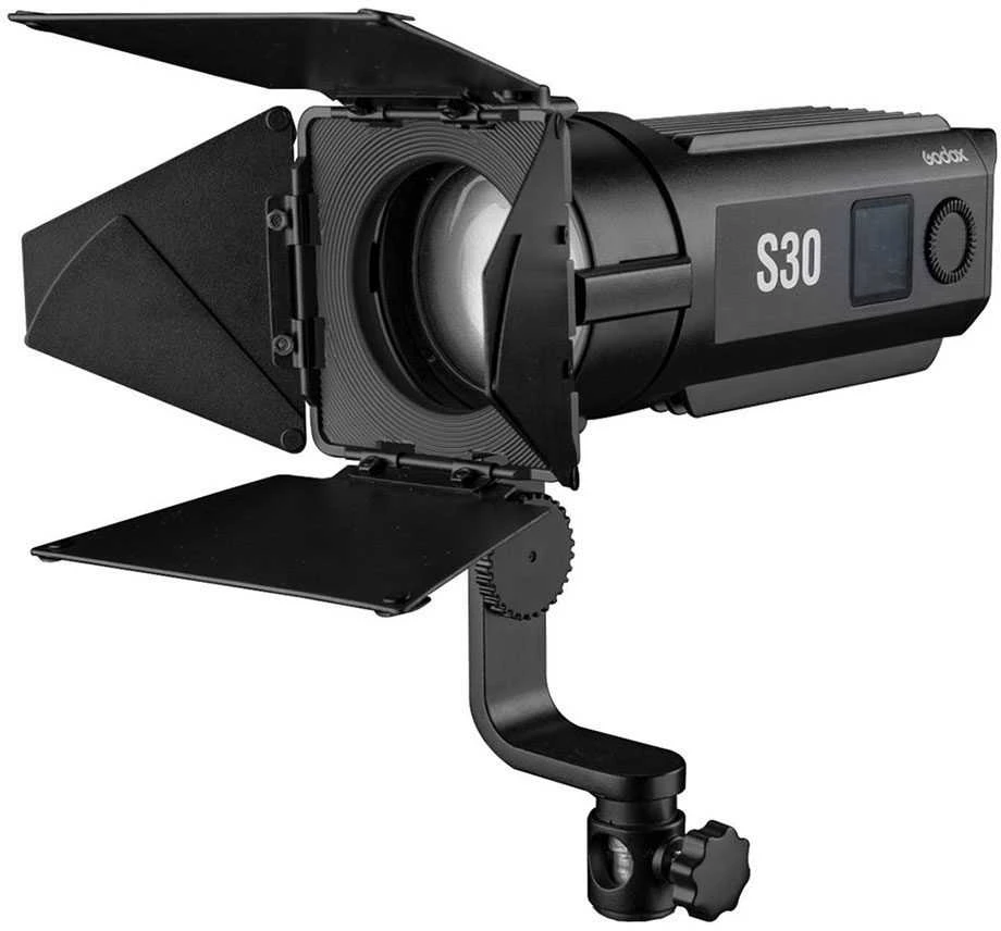 Apšvietimo įranga - Godox S30 Focusing LED Light Kit 5600K 96 CRI/TLCI