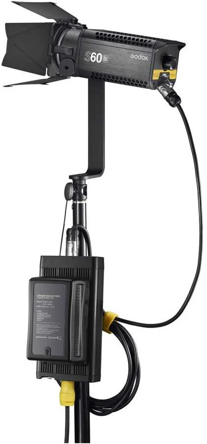 Apšvietimo Įranga - Godox S60Bi D 3 Head Kit (LED, 2800K-6500K, 6-55°)