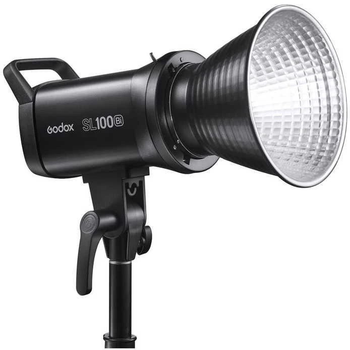 Apšvietimo įranga - Godox SL100Bi LED vaizdo apšvietimo rinkinys (2x100W dviejų spalvų, 2800-6500K)