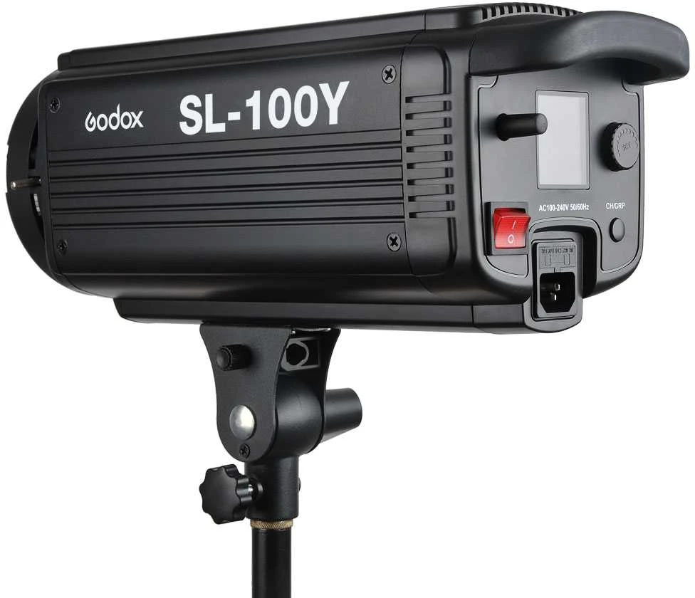 Apšvietimo įranga - Godox SL100Y 3300K LED šviesa 6500 Lux tungstenas