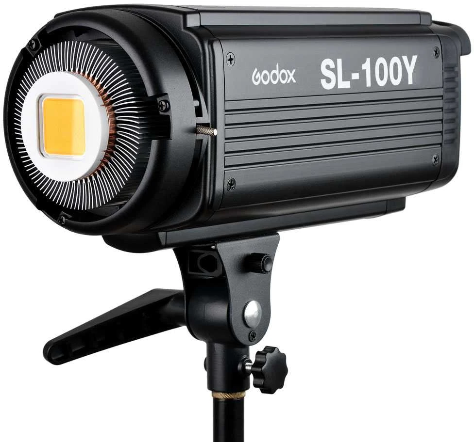 Apšvietimo įranga - Godox SL100Y 3300K LED šviesa 6500 Lux tungstenas
