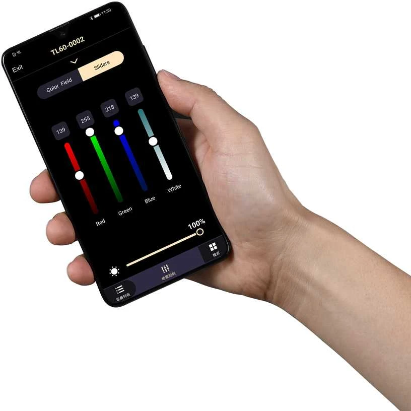 Apšvietimo įranga - Godox TL60 Tube Light Four Kit (reguliuojamas 2700K-6500K, programėlės valdymas)