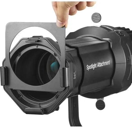 Apšvietimo įranga - Godox VSA 36K Spotlight Kit (Bowens mount, 3 lenses, portable bag)