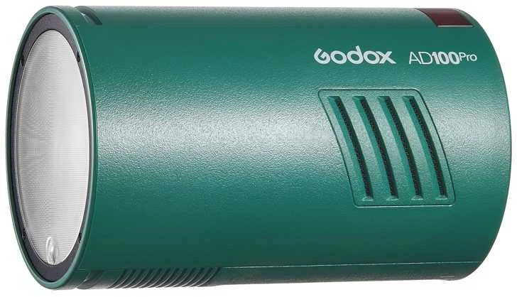 Apšvietimo įranga - Godox Witstro AD100Pro žalias blykstės įrenginys, 100m belaidis