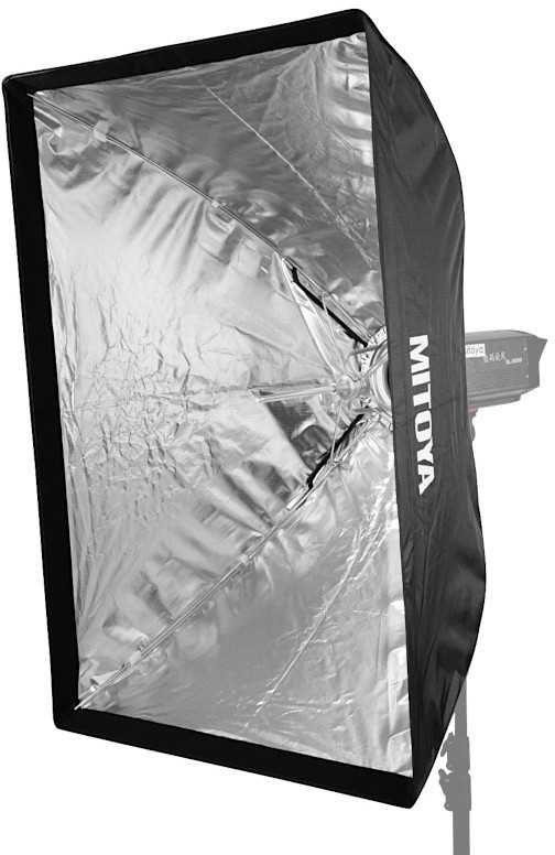 Apšvietimo įranga - MITOYA QUICK Softbox 70x100cm Bowens tvirtinimas