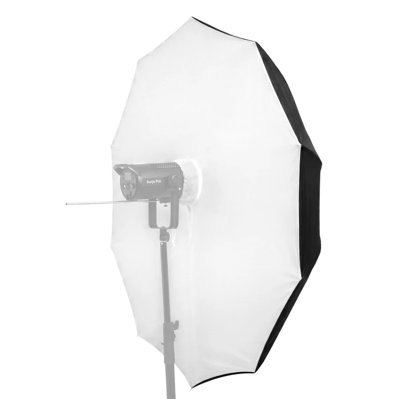 Apšvietimo Įranga - Newell 140 cm Softbox Skėtis, Sidabrinis Atspindintis Vidus