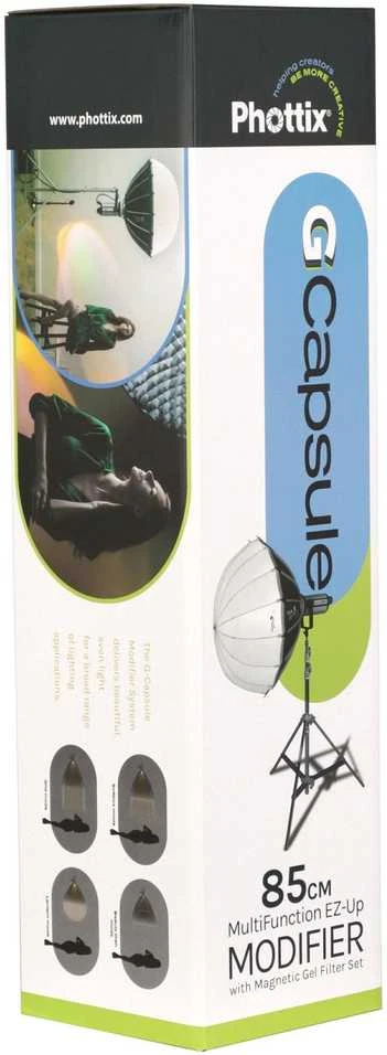 Apšvietimo įranga - Phottix G-Capsule Softbox 85cm 16-šakių dizainas