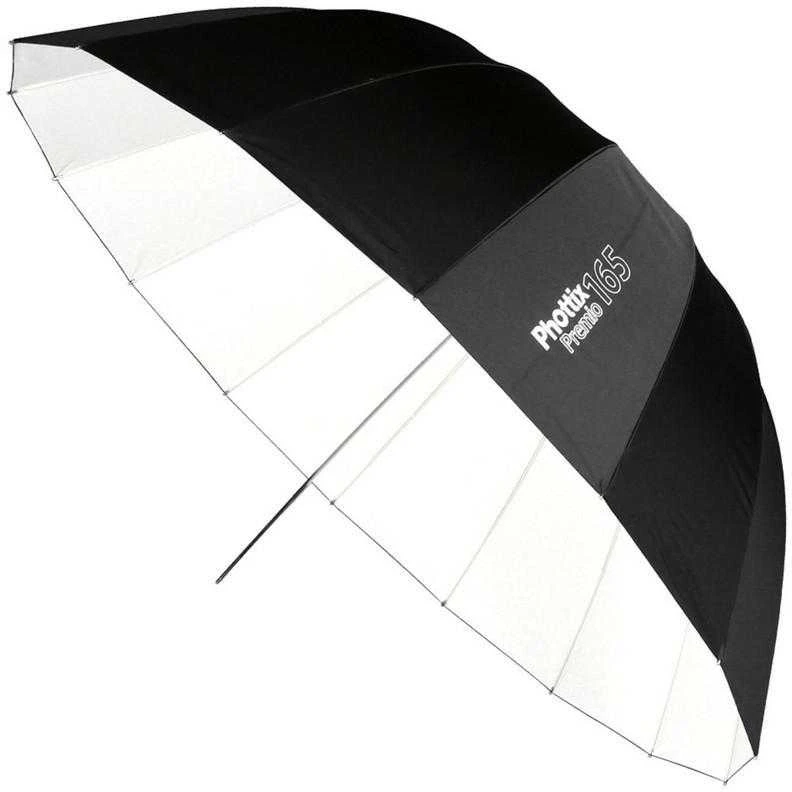 Apšvietimo Įranga - Phottix Premio Parasol 165cm Nešiojama Šešėlis Baltas