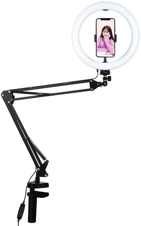 Puluz Stalinis stovas su 26cm LED apšvietimo žiedu