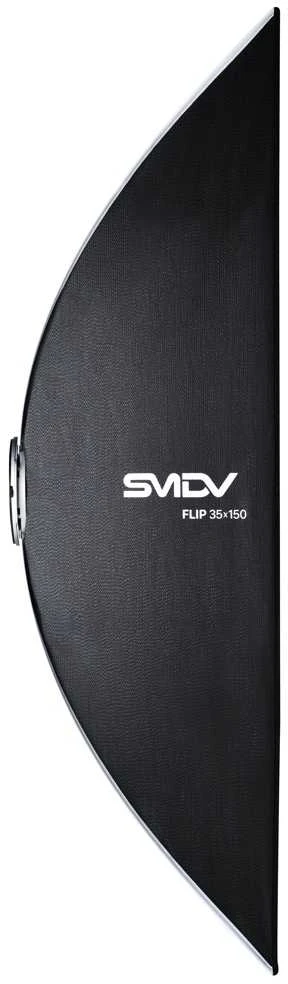 Apšvietimo įranga - SMDV Speedbox Flip 35x150 Softbox, siauras stačiakampis, atsparus oro sąlygoms