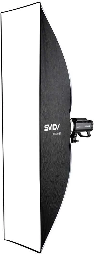 Apšvietimo įranga - SMDV Speedbox Flip 35x150 Softbox, siauras stačiakampis, atsparus oro sąlygoms