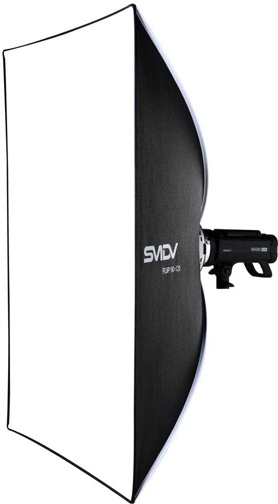 Apšvietimo įranga - SMDV Speedbox Flip 90x120 Softbox, stačiakampis, patvarus audinys