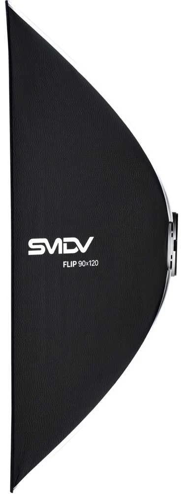 Apšvietimo įranga - SMDV Speedbox Flip 90x120 Softbox, stačiakampis, patvarus audinys