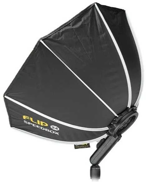 Apšvietimo Įranga - SMDV Speedbox Flip24G 55cm Softbox Aštuonkampis su Difuzoriais