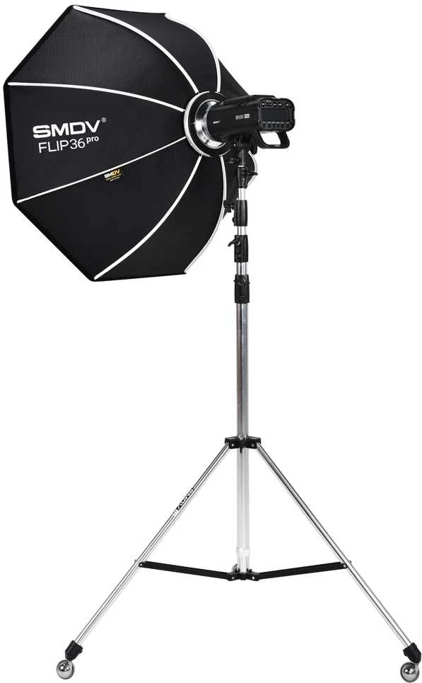 Apšvietimo įranga - SMDV Speedbox Flip36 PRO 90cm Softbox aštuonkampis