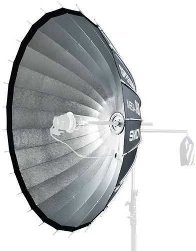 Apšvietimo įranga - SMDV Speedbox Mega 140 Softbox Bowens Mount 140cm Sidabrinis