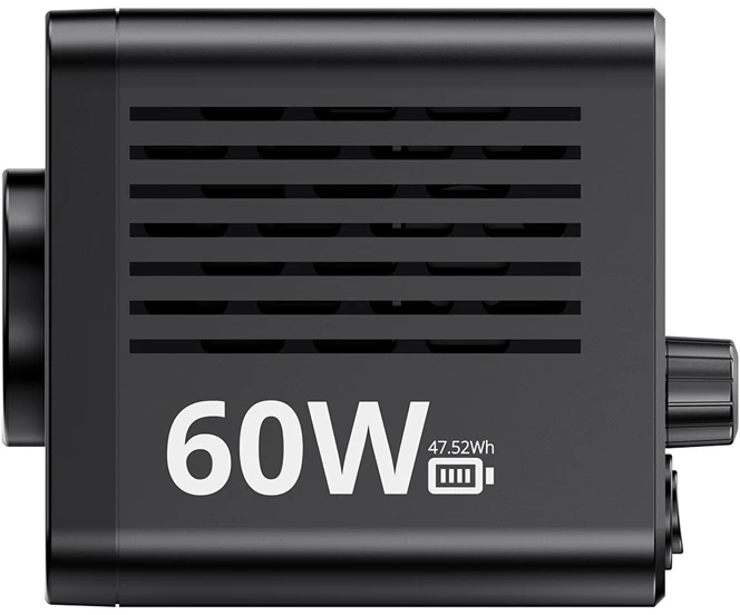 Apšvietimo Įranga - Ulanzi C60 60W Bi Colour Video Light, 2500K–6500K, 3300mAh