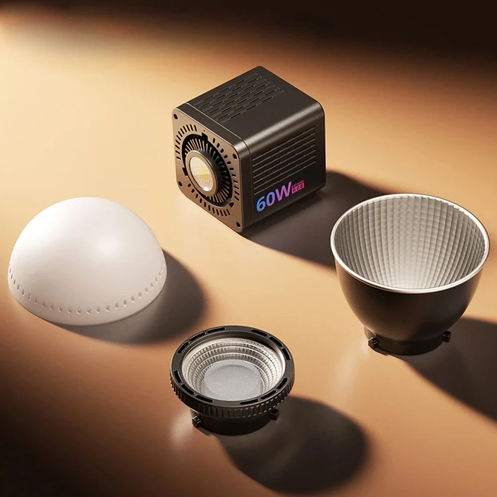 Ulanzi C60RGB 60W RGB Video Light (RGB,EU Plug)
