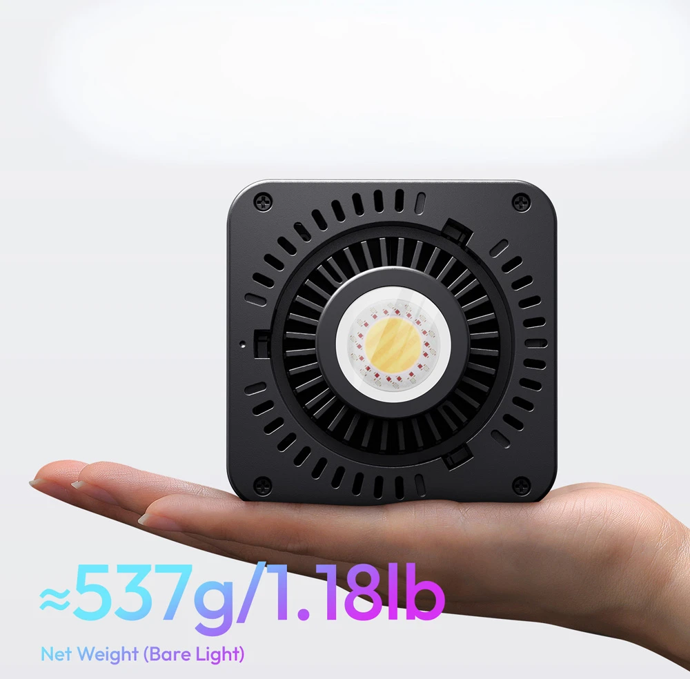Ulanzi C60RGB 60W RGB Video Light (RGB,EU Plug)