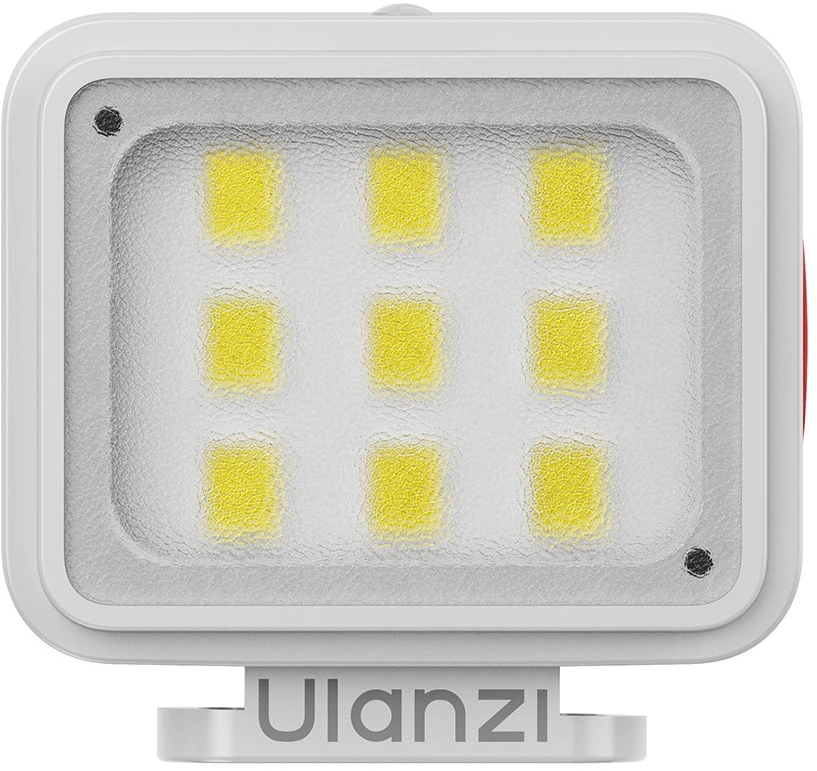 LED Lemputė - Ulanzi DG01 Kubinė Lemputė 1 W 5 600 K CRI 95 USB-C Balta