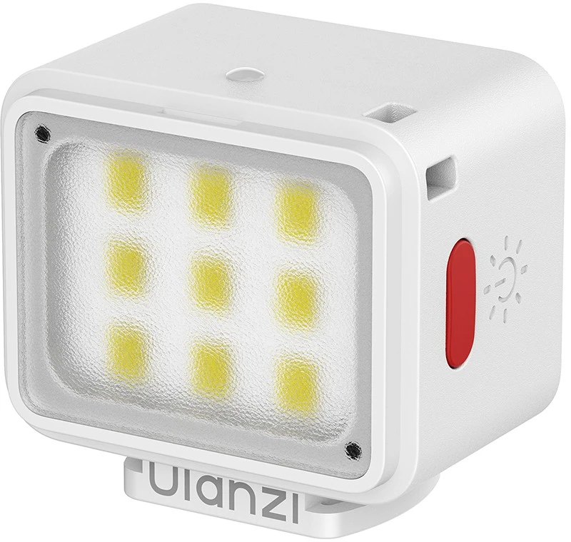 LED Lemputė - Ulanzi DG01 Kubinė Lemputė 1 W 5 600 K CRI 95 USB-C Balta