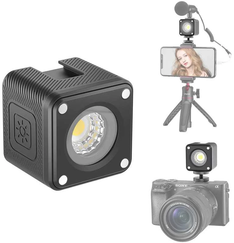 Apšvietimo įranga - ULANZI L2 Cute Lite 5500K LED Šviesa Atspari Vandeniui