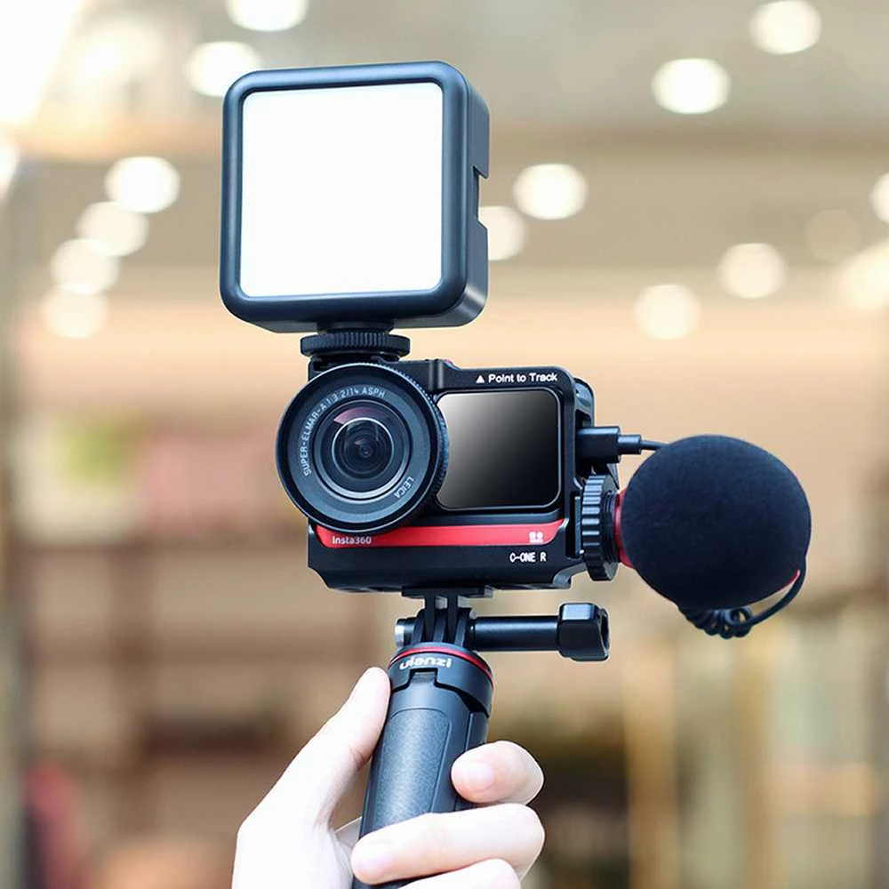 Apšvietimo Įranga - Ulanzi VL81 Mini LED Video Light 3200-5500K Rechargeable