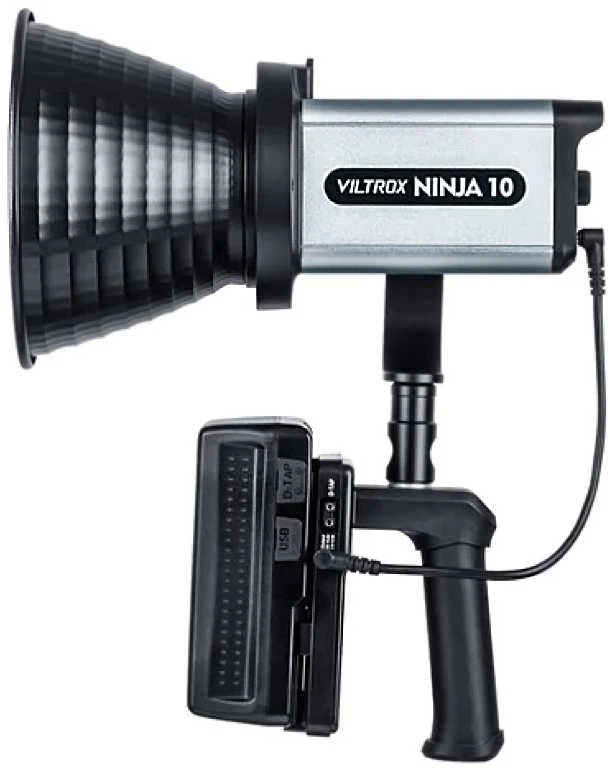 Apšvietimo įranga - Viltrox Ninja10 COB LED šviesa 5600K CRI 95