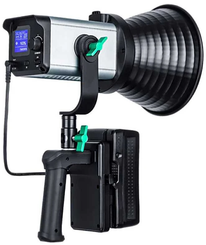 Apšvietimo įranga - Viltrox Ninja10B COB Bi LED šviesa 13200LM 2800-6800K