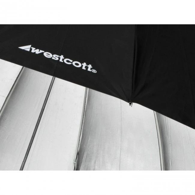 Apšvietimo Įranga - Westcott 7' Sidabrinė Difuzinė Parabolinė Softbox 220cm