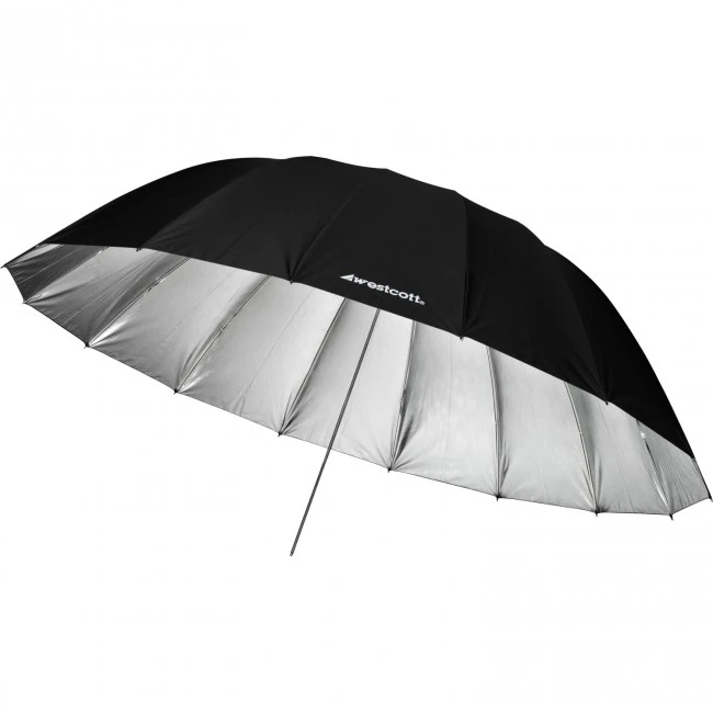 Apšvietimo Įranga - Westcott 7' Sidabrinė Difuzinė Parabolinė Softbox 220cm