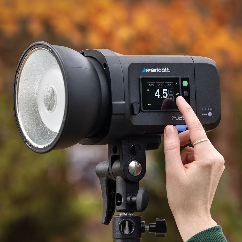 Apšvietimo Įranga - Westcott FJ250 Strobe 5500K Jutiklinis ekranas