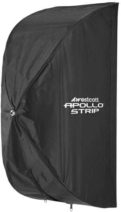 Apšvietimo įranga - Westcott Softbox Apollo Strip su tinkleliu
