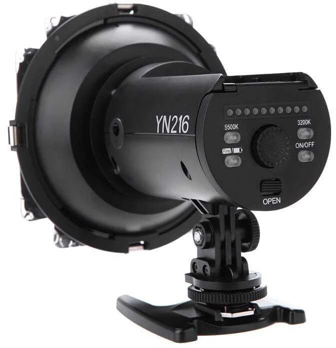 LED šviestuvas-prožektorius YongNuo YN-216 3200-5500K