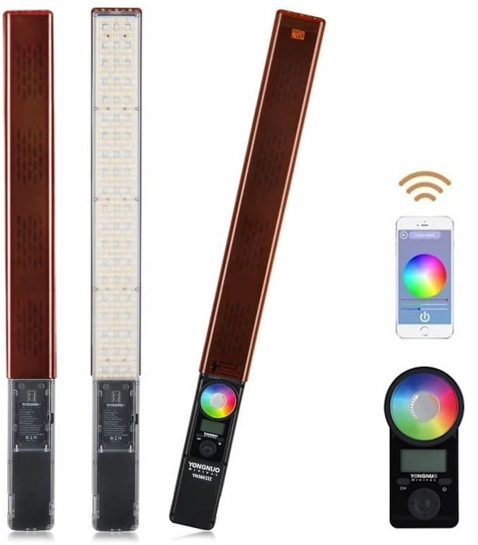 Apšvietimo įranga - YONGNUO YN-360 III PRO 5600K RGB LED šviesa
