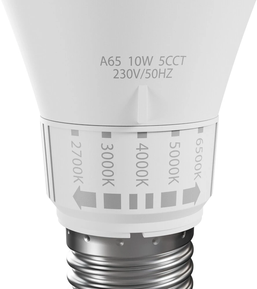 LEMP LED E-27 230V 10W 5CCT SPECTRUM