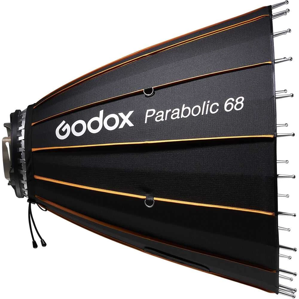 Apšvietimo modifikatorius - Godox Parabolic Reflector P68 Zoom Box Kit