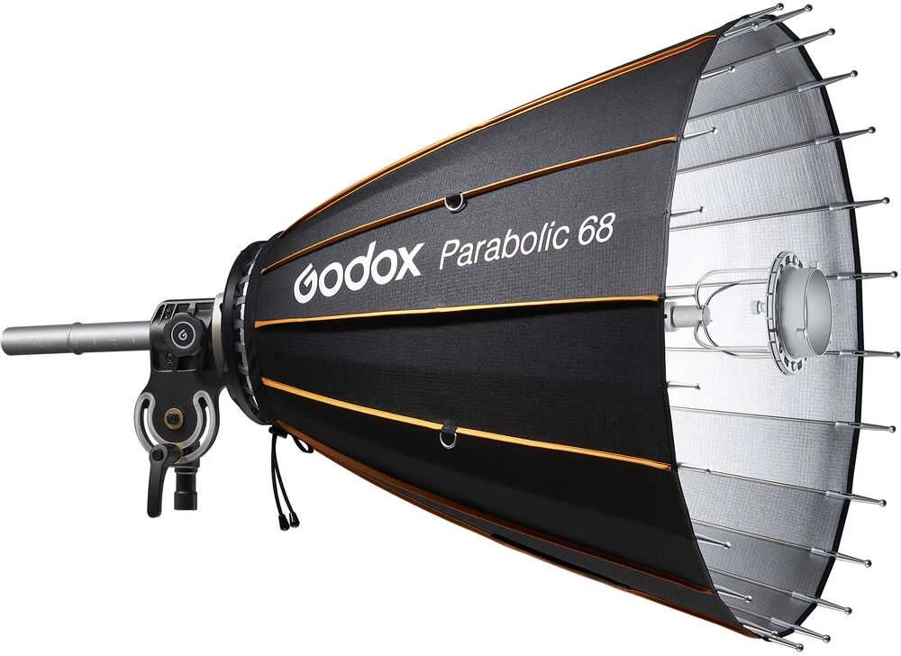 Apšvietimo modifikatorius - Godox Parabolic Reflector P68 Zoom Box Kit