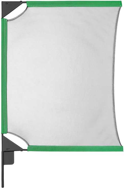 Apšvietimo modifikatorius - Godox Scrim Flag Kit 45x60cm Suskleidžiami rėmai