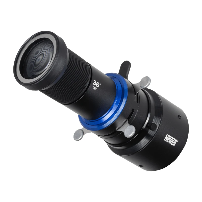 Apšvietimo Modifikatorius - Newell Perseo-36 Pro Optinis Snoot 36° Spindulio Kampas, 29 GOBOs, 5 Spalvų Filtrai