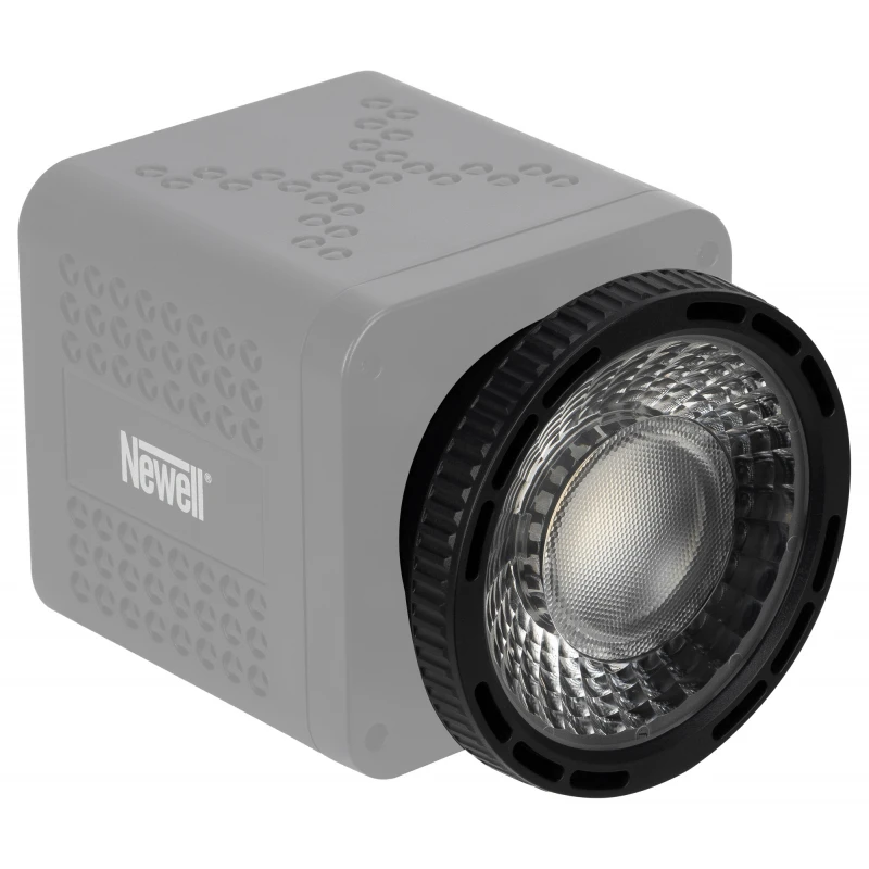 Apšvietimo Modifikatorius - Newell Tara 40 RGB LED Barn Doors + Fresnel Lęšių Rinkinys - Juodas