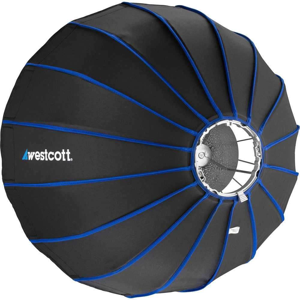 Apšvietimo modifikatorius - Westcott Beauty Dish Switch Collapsible Softbox Sidabrinis