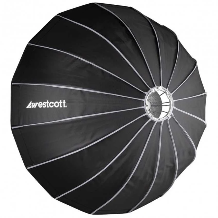 Apšvietimo modifikatorius - Westcott Beauty Dish Switch 36" Collapsible Sidabrinis Interior